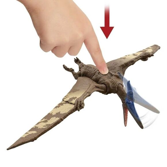 Jurassic World Dominion Roar Strikers Pternanodon Dinosaur Action Figure Toy - Picture 10 of 12